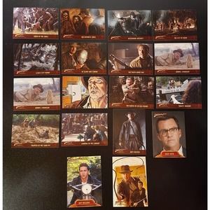 Indiana Jones 2008 Topps Lot of 20 Trading Cards Kingdom of the Crystal Skull